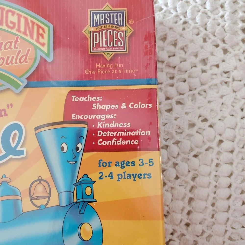 VTG Little Engine That Could Game MasterPieces‎ Board Game Ages 3-5 2-4 Players